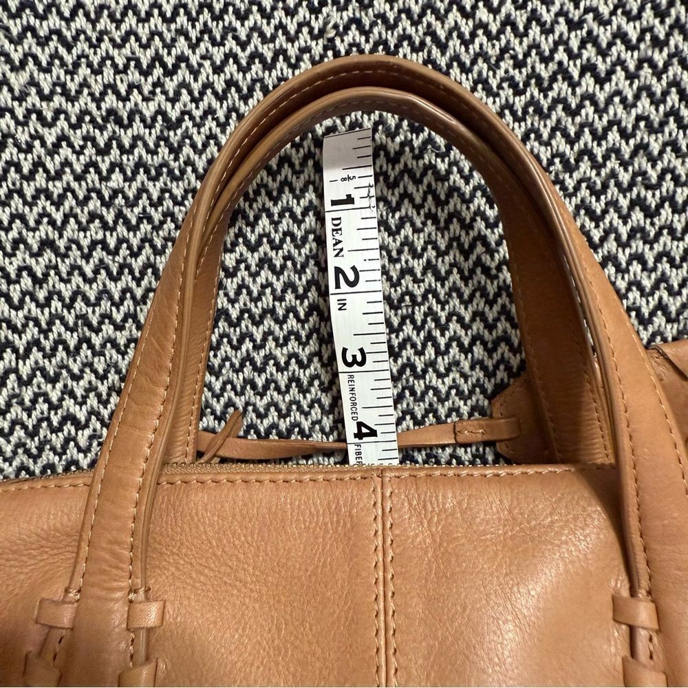 Lucky Brand Tan Leather Satchel - Picture 8 of 12